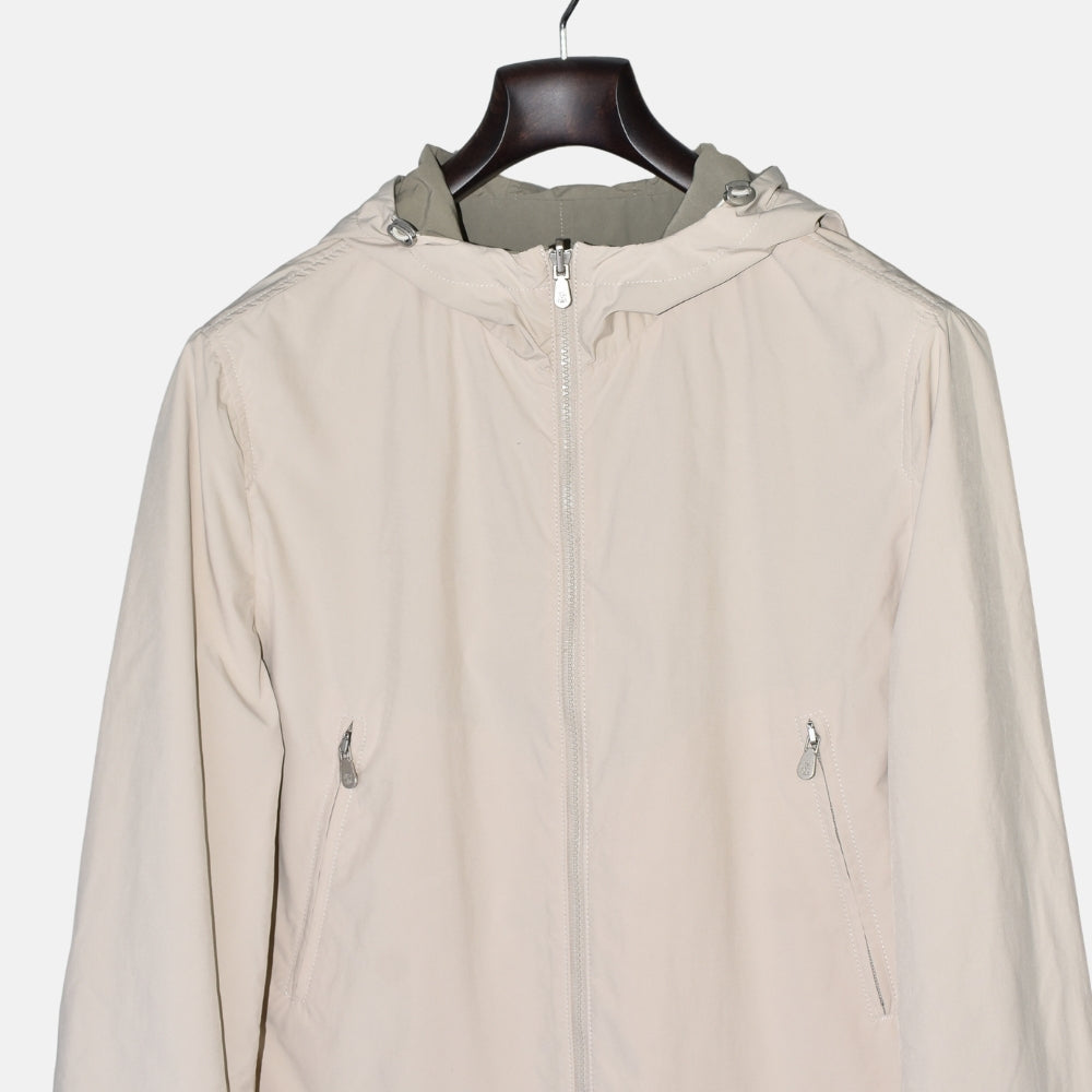 Beige/Olive Reversible Rain Coat (EU 48)