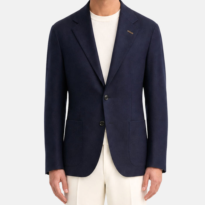 Navy Blue Blazer made of Cashmere (EU 48)