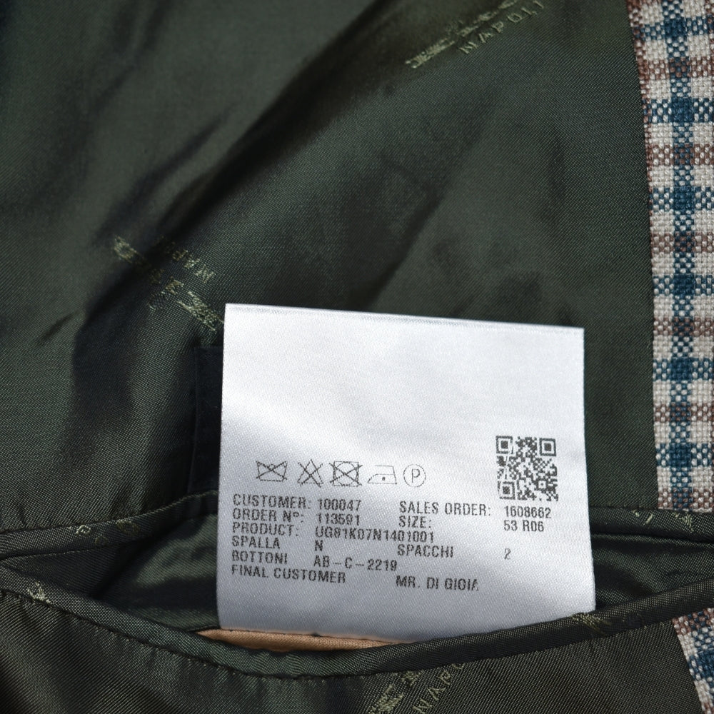 Multicolored Blazer made of Cashmere/Wool (EU 53)