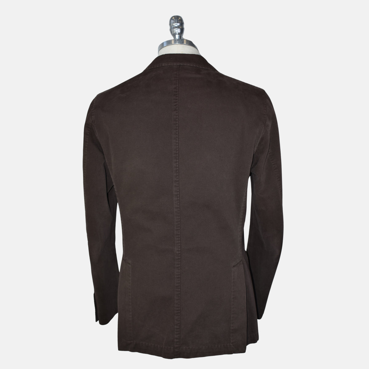Dark Brown Blazer made of Cotton (EU 48)