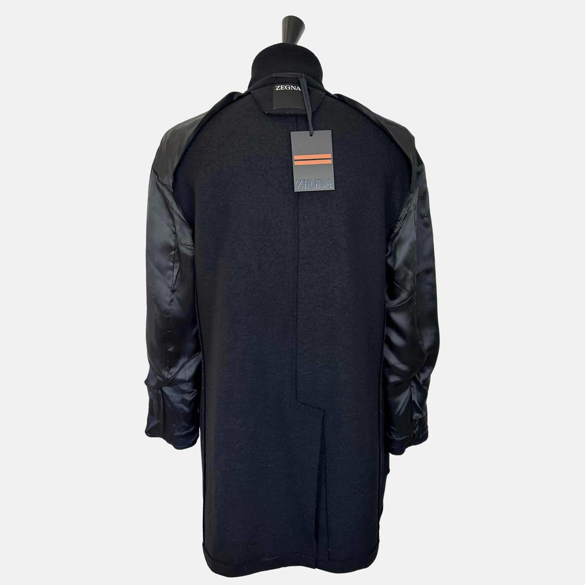 Black Coat made of Wool (EU 50)