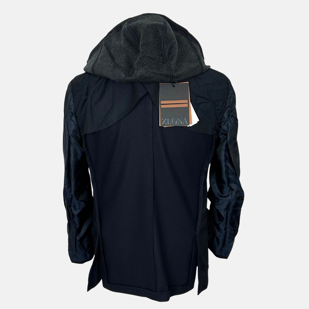 Navy Blazer with removable Vest made of Wool/Cashmere (EU 44)