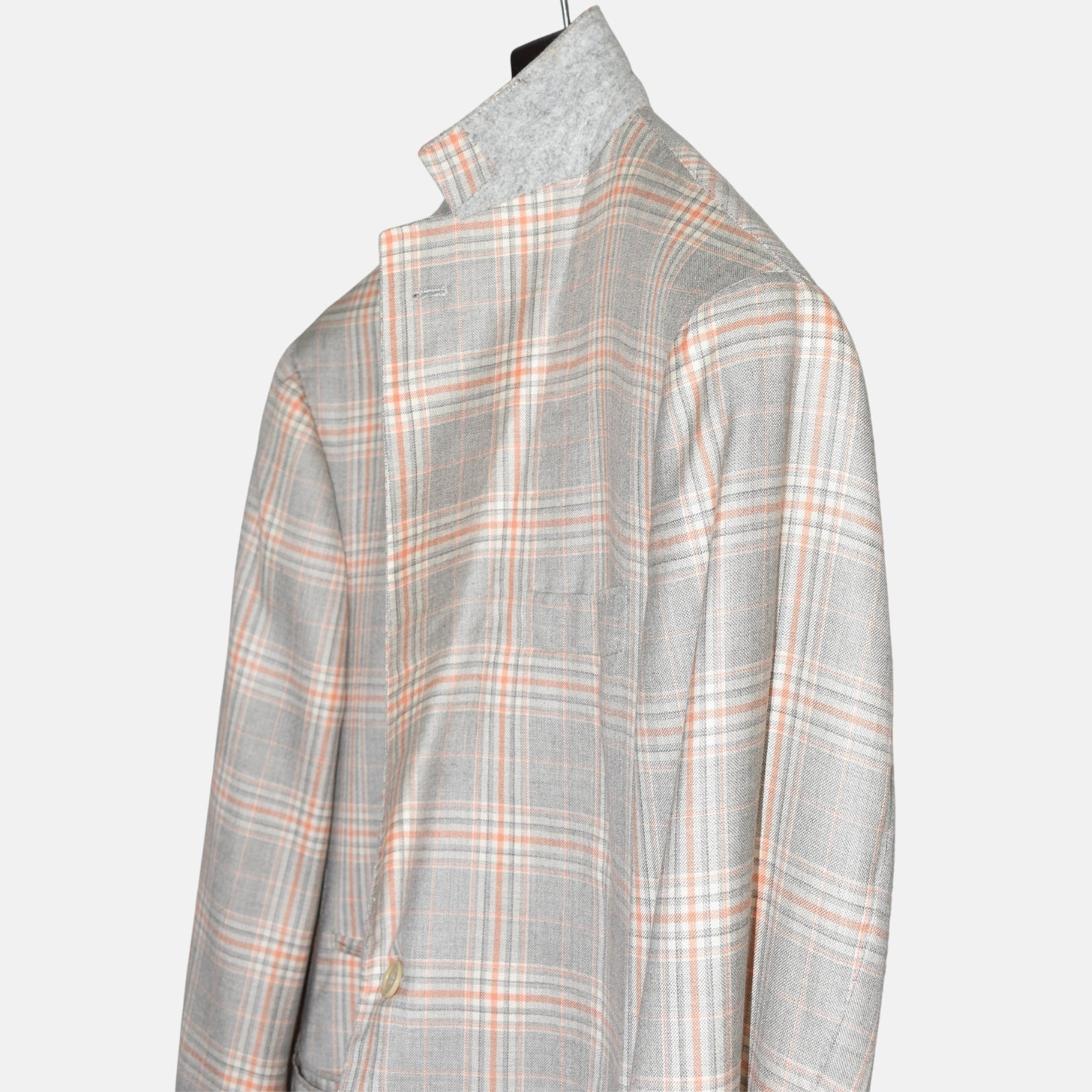 Grey/Orange Cashmere Blazer (EU 56)