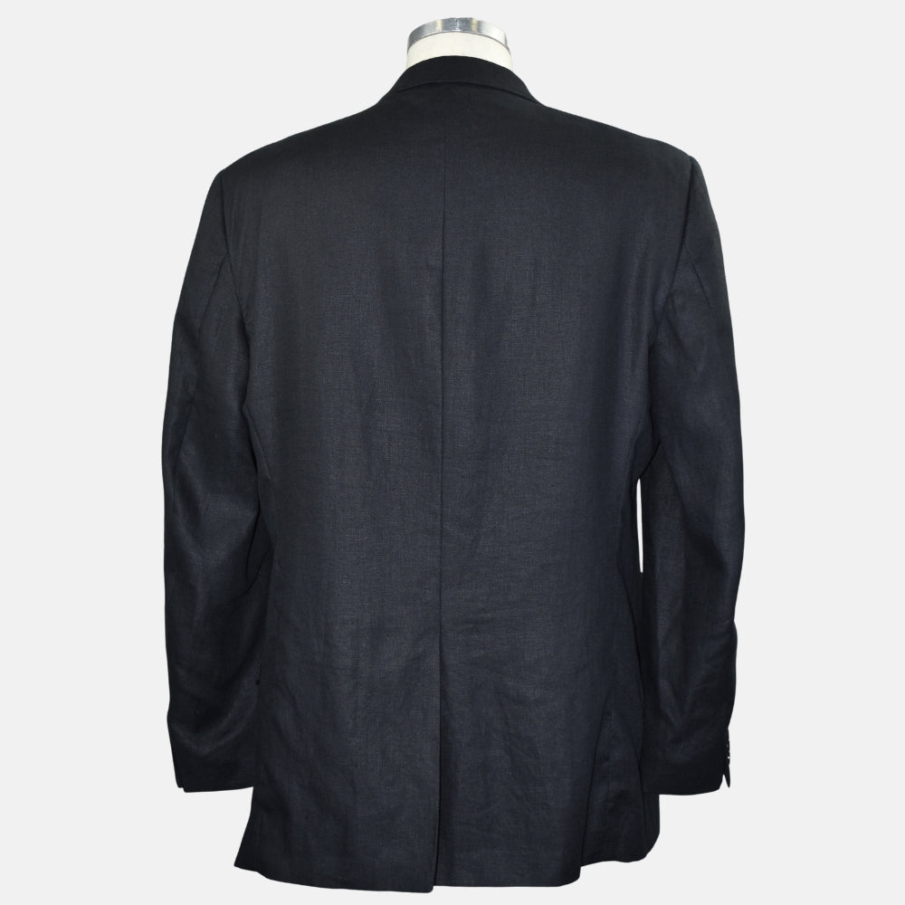 Black Linen Suit