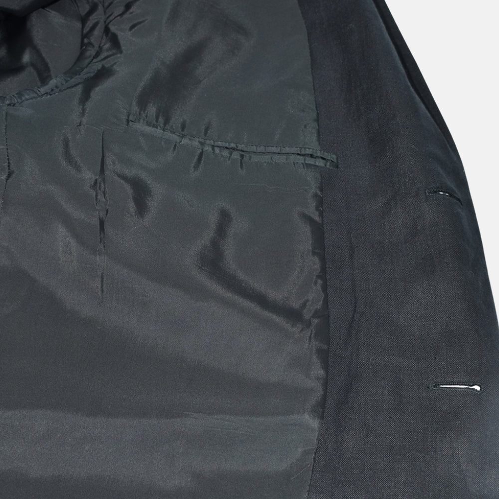 Black Linen Suit