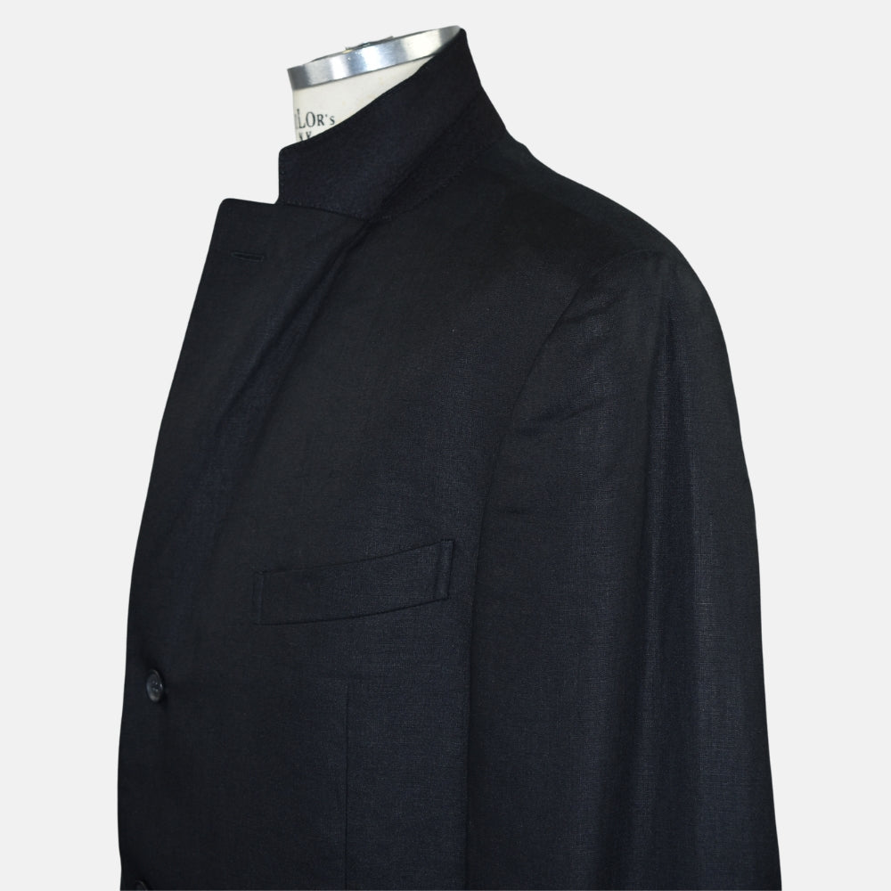 Black Linen Suit