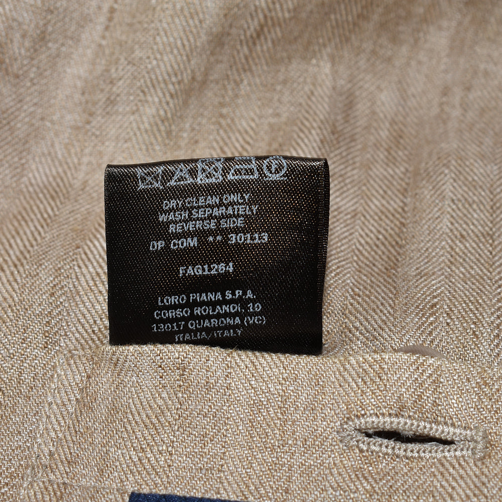 Beige Linen Jacket