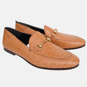 Brown Loafers made of Crocodile/Alligator (EU 43.5)