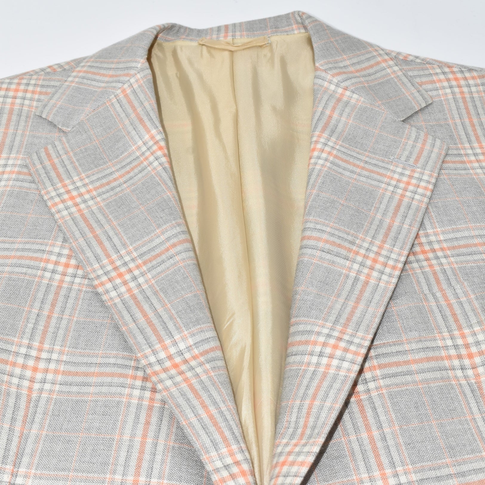 Grey/Orange Cashmere Blazer (EU 56)