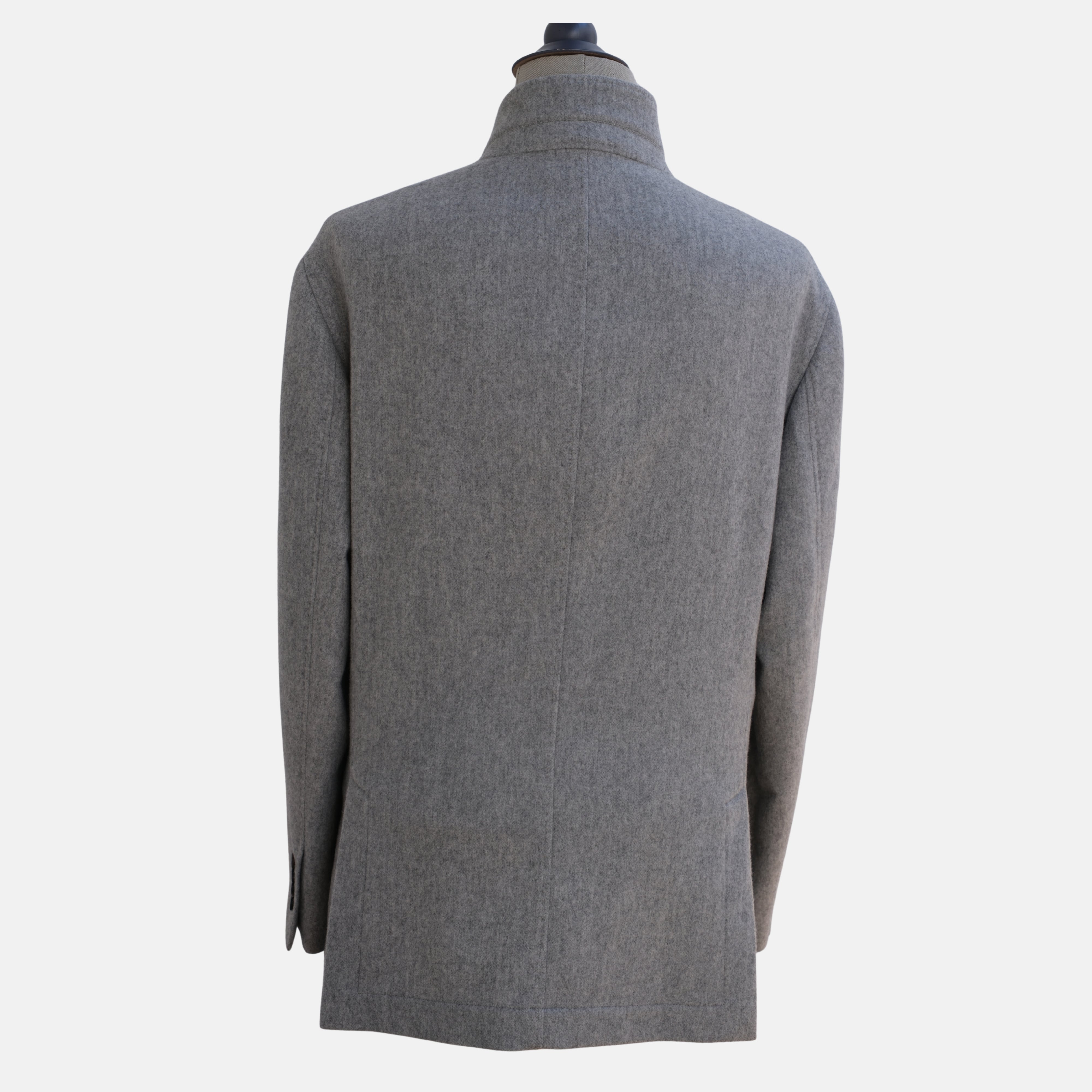 Grey Thick Cashmere Jacket (XXL)