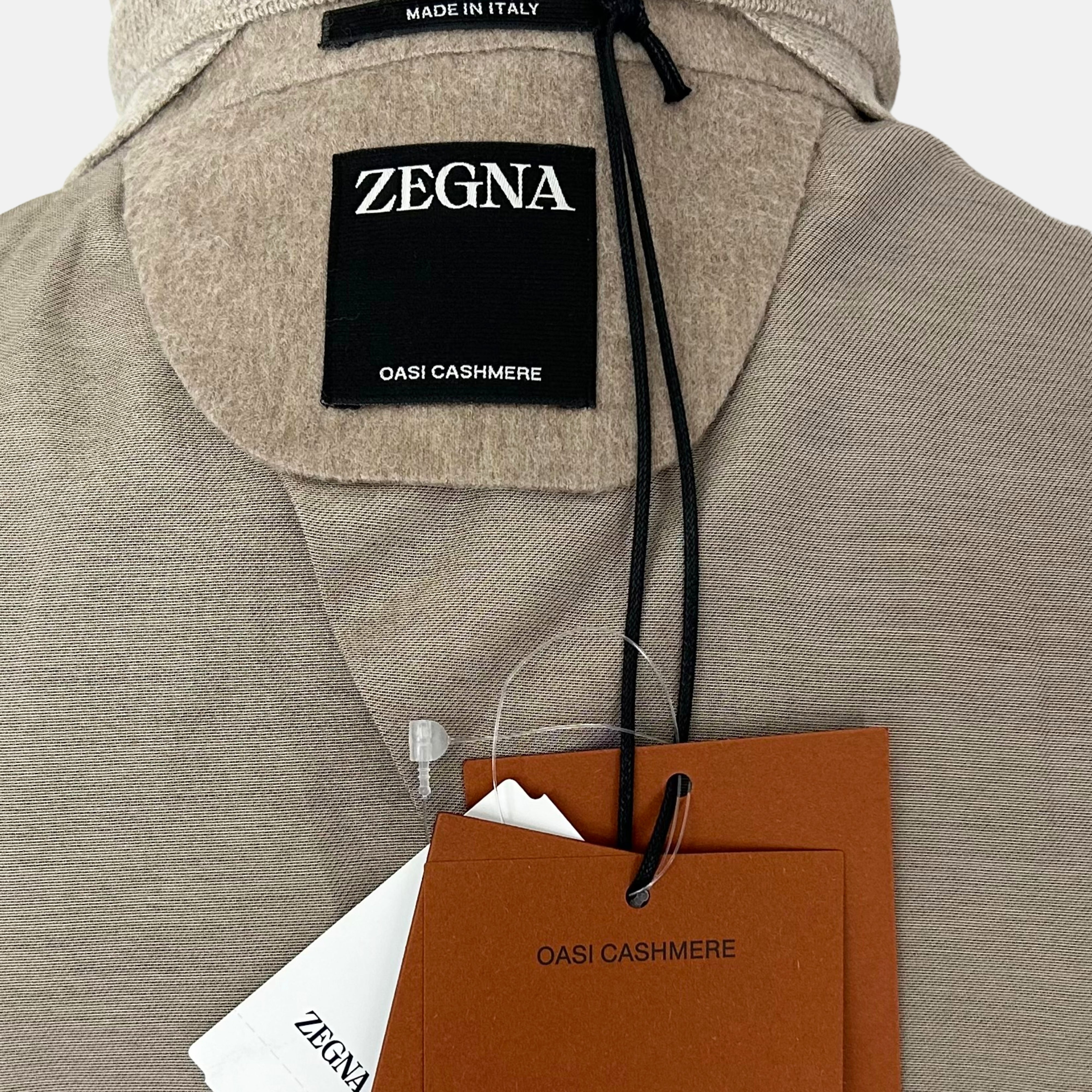 Sand Oasi Cashmere Jacket with Removable Vest (EU 52)