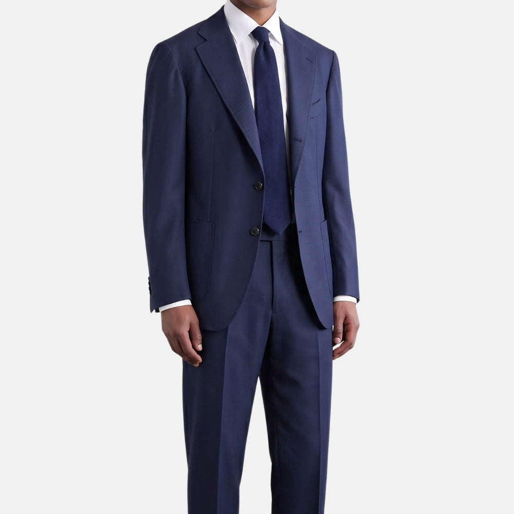 Navy Blue Wool Suit (EU 56)