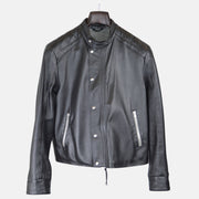 Black Jacket made of Leather (S)