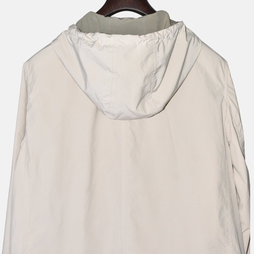 Beige/Olive Reversible Rain Coat (EU 48)