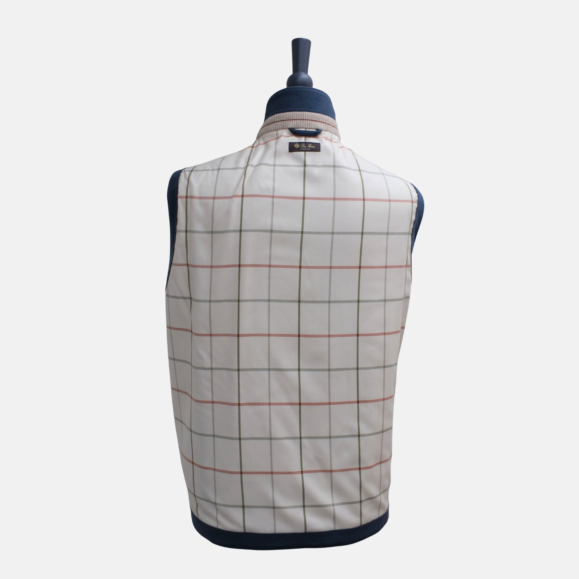 Blue Vest made of Cashmere (XXL)
