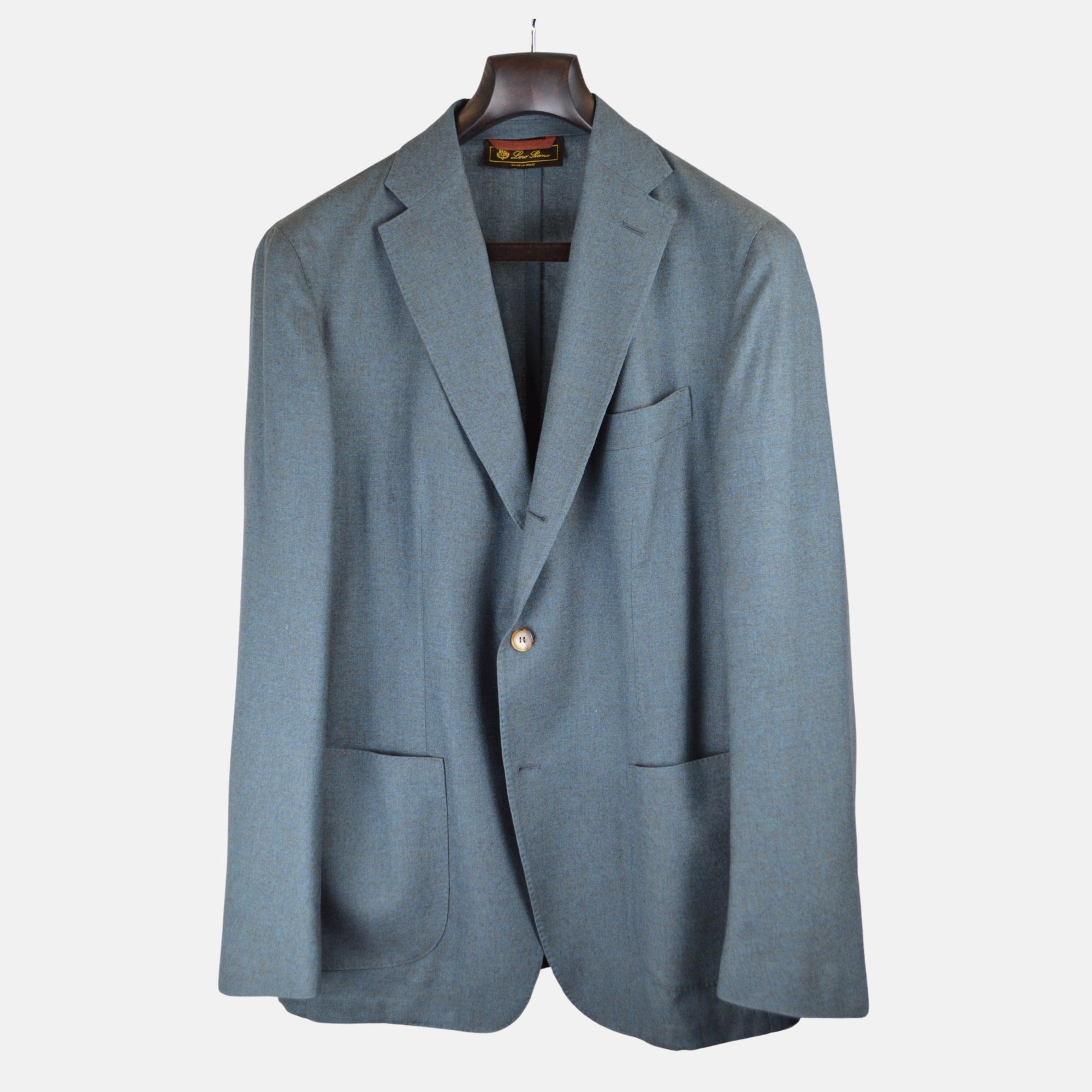 Petrol Blazer made of Cashmere/Silk (52)