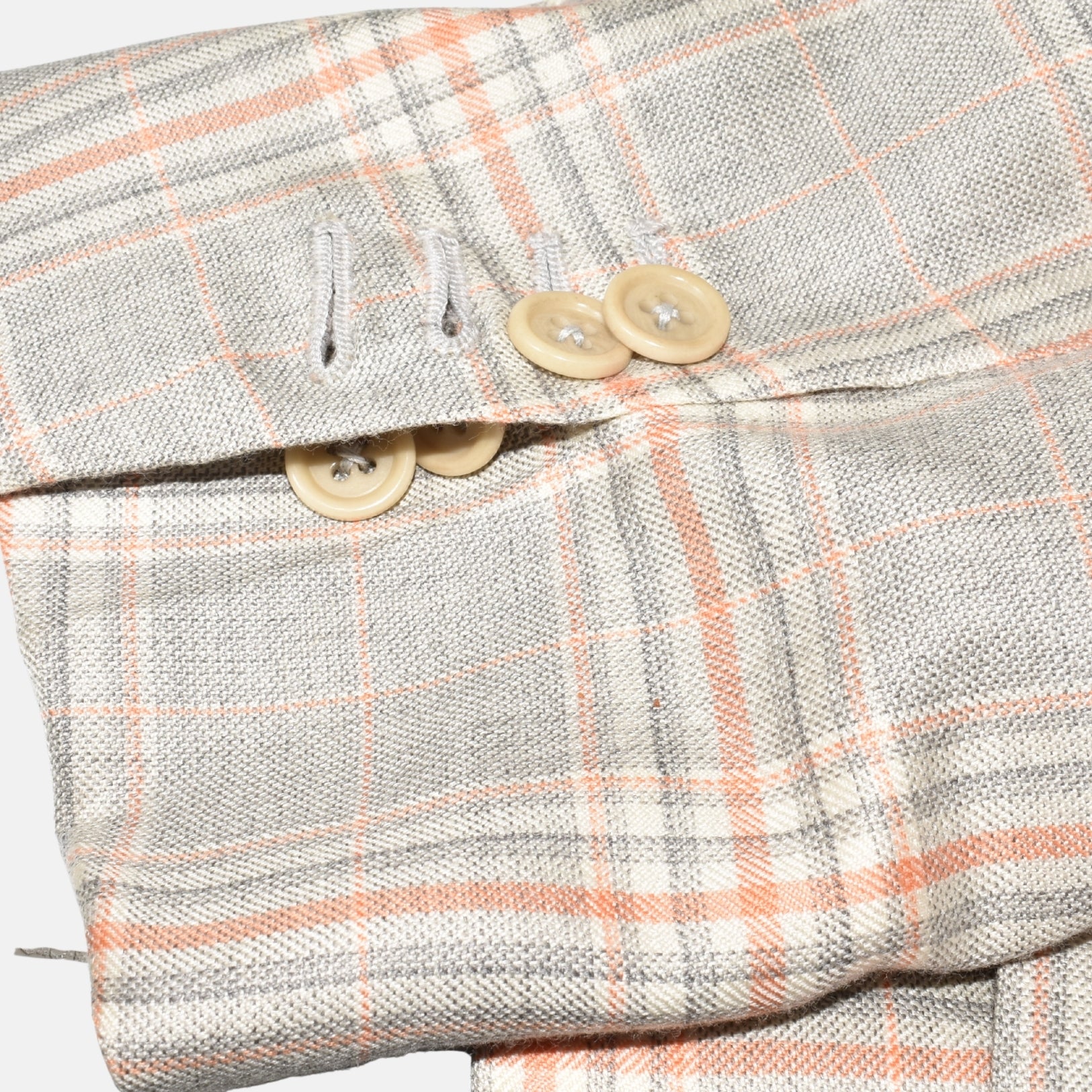 Grey/Orange Cashmere Blazer (EU 56)