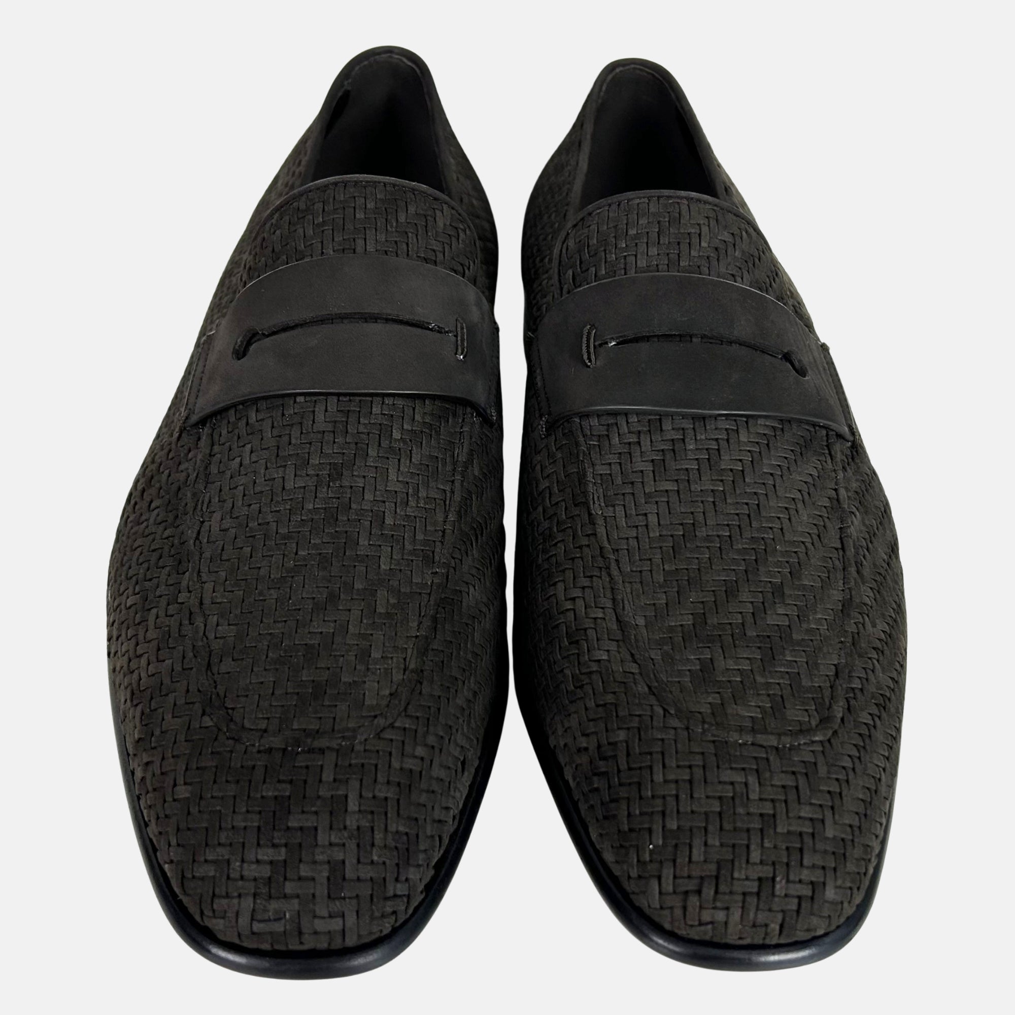 Dark Brown Loafers made of Nubuck Leather (EU 42.5)