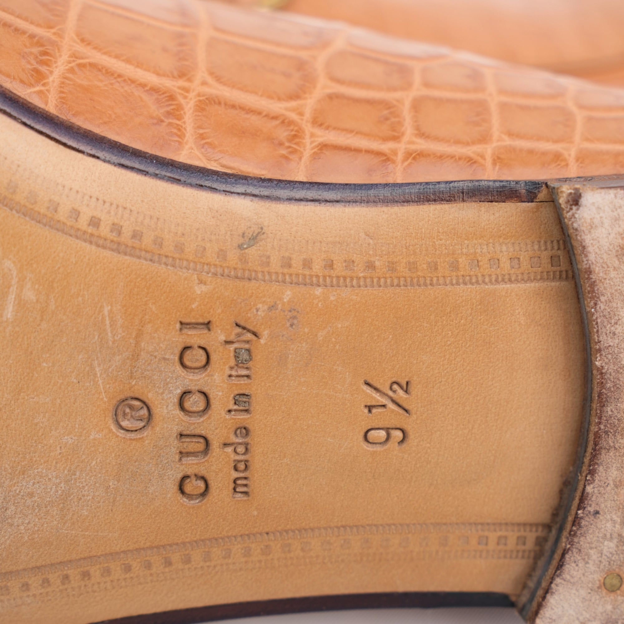 Brown Loafers made of Crocodile/Alligator (EU 43.5)