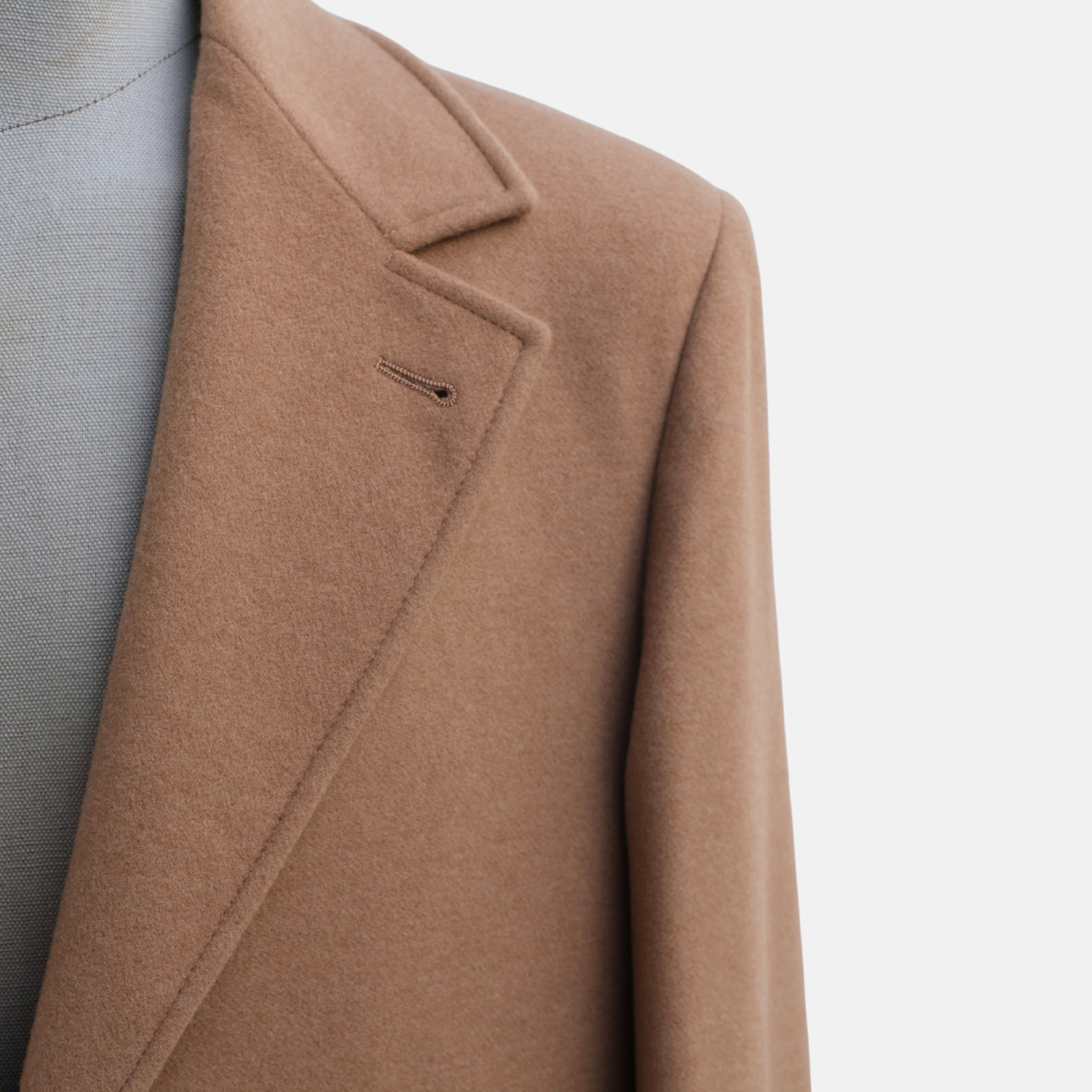 Beige/Vicuna Coat made of Cashmere (EU 46)