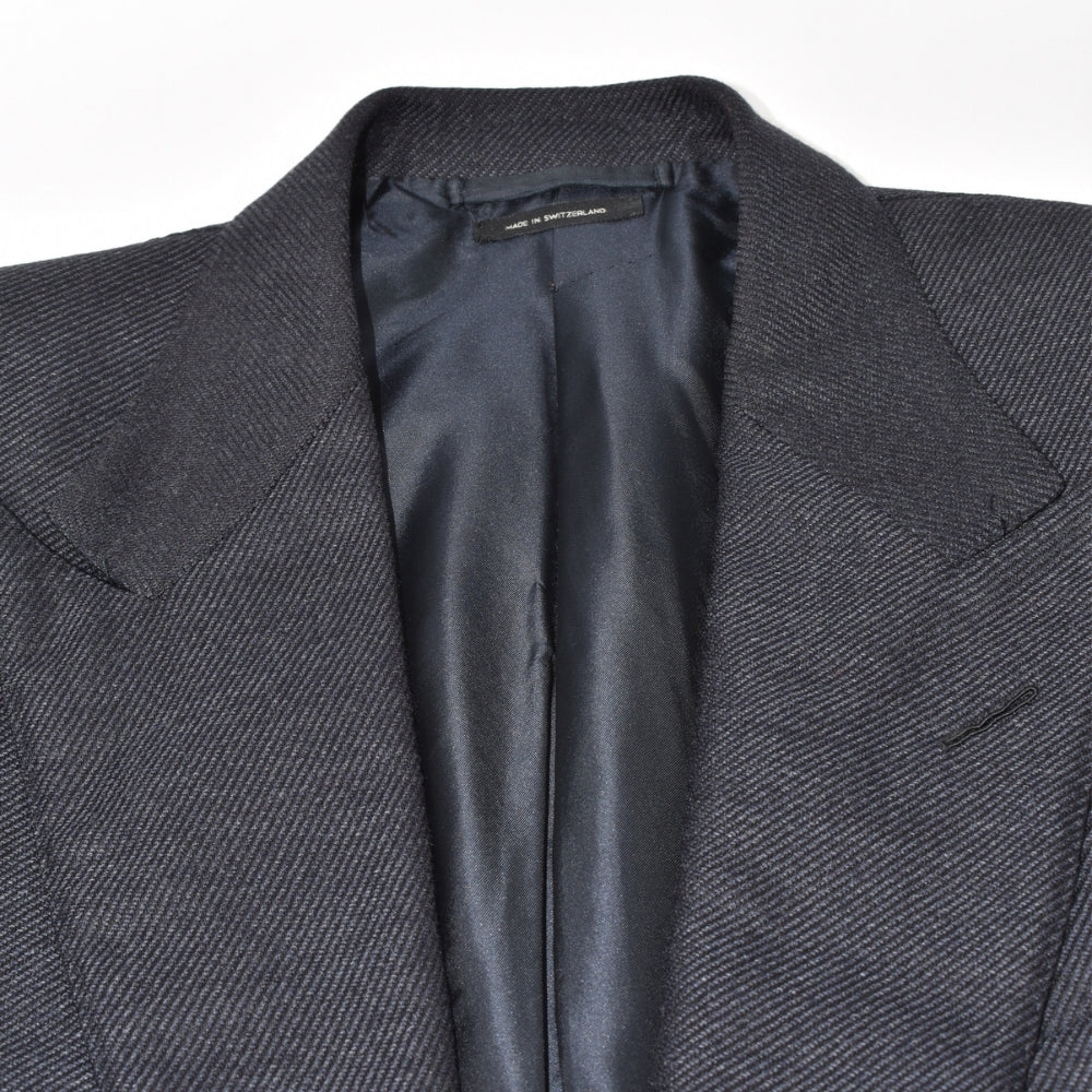 Charcoal Wool Blazer