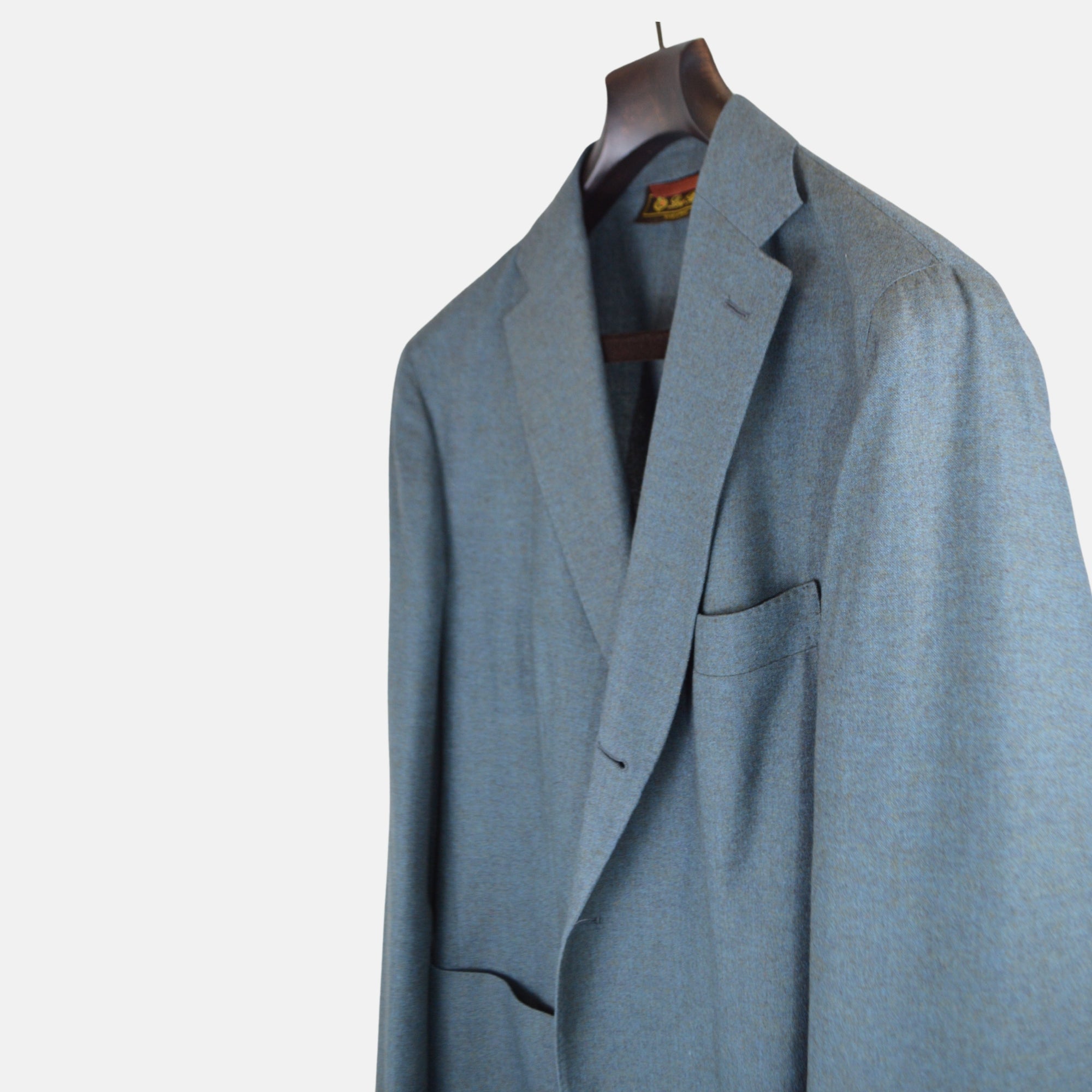 Petrol Blazer made of Cashmere/Silk (52)