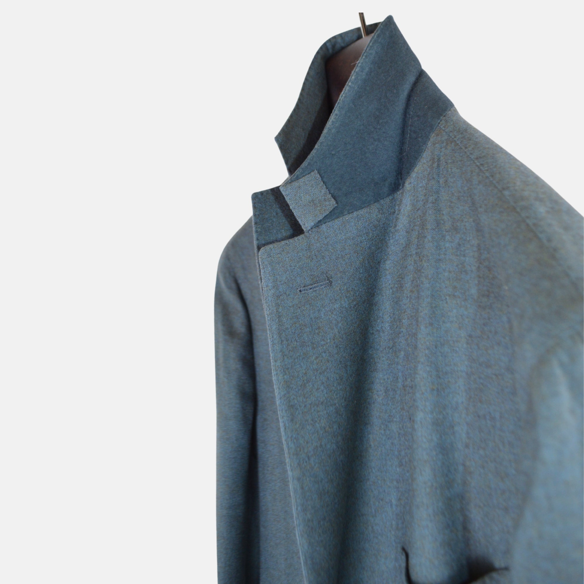 Petrol Blazer made of Cashmere/Silk (52)