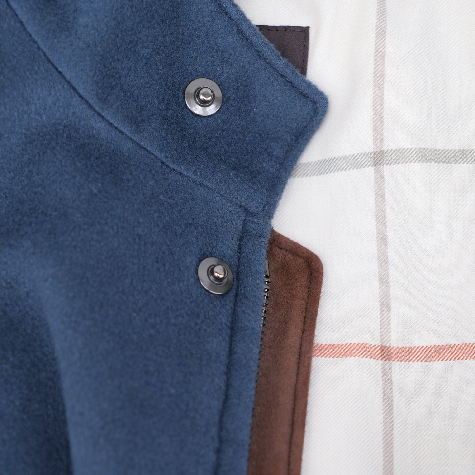 Blue Vest made of Cashmere (XXL)