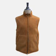 Camel Vest made of Shearlig (S)