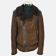Brown Jacket made of Shearling (M)