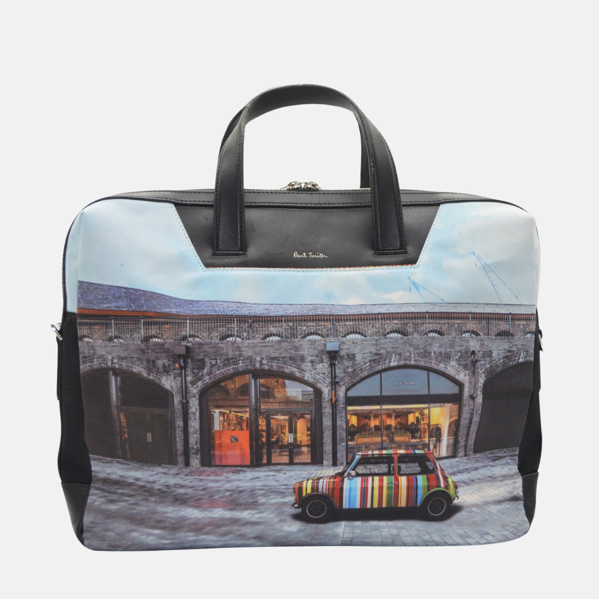 Multicolored Brief Case