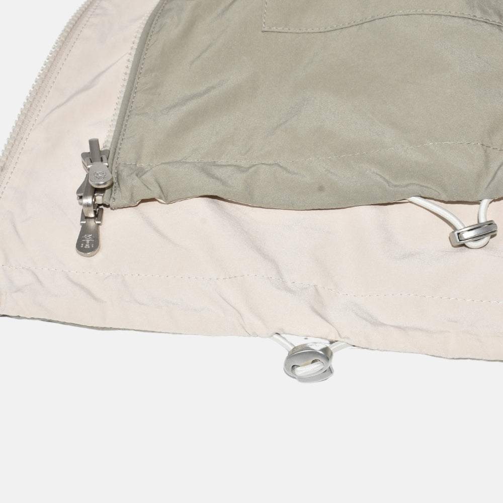 Beige/Olive Reversible Rain Coat (EU 48)