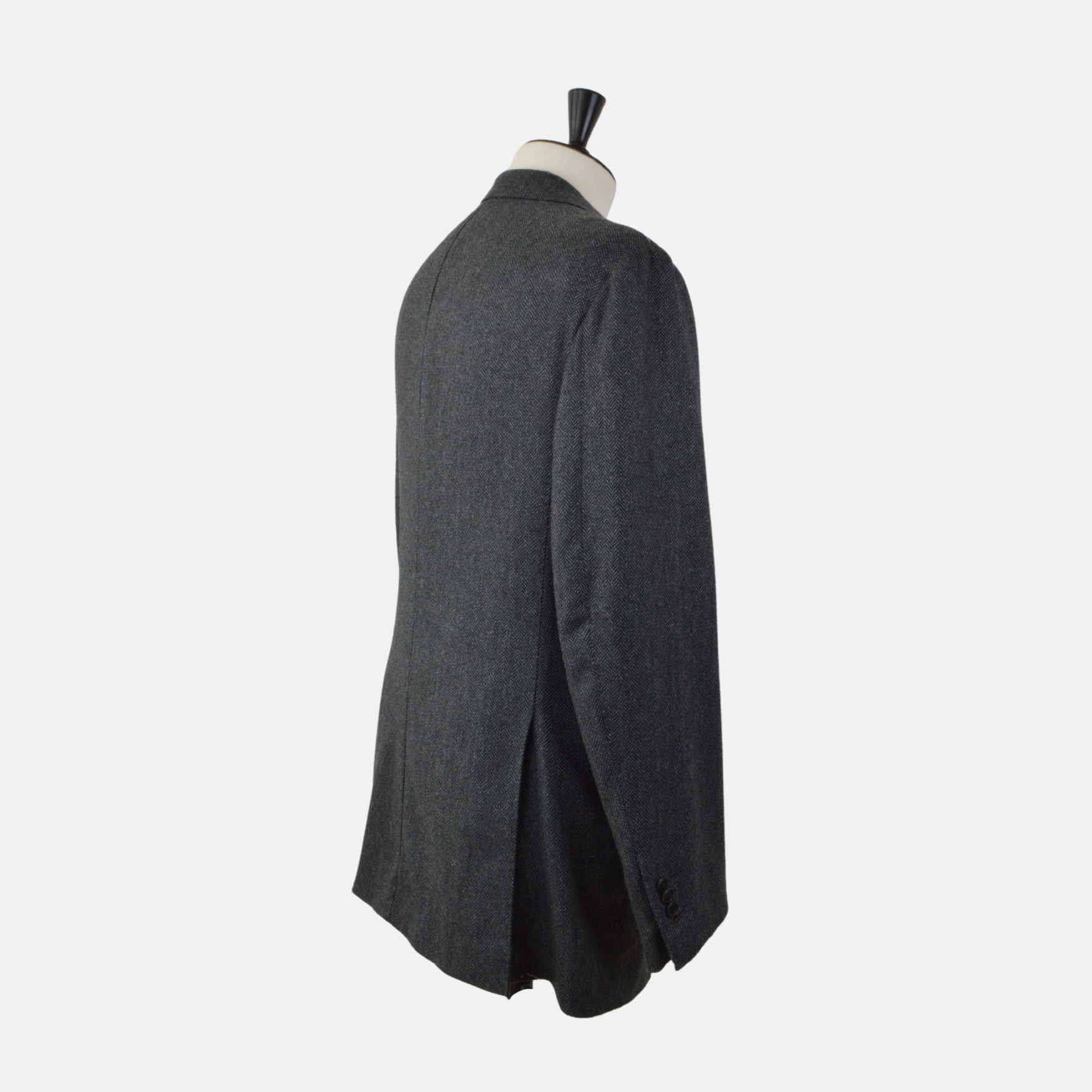 Charcoal Herringbone Blazer made of Cashmere (EU 50)