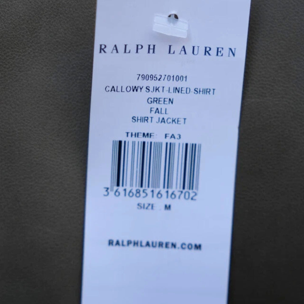 Forest Green Overshirt made of Suede (M)