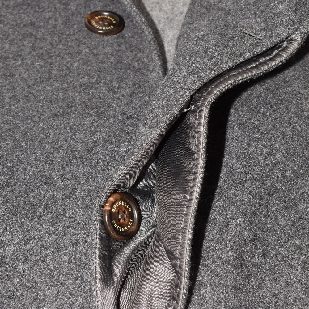 Grey Coat made of Cashmere (EU 48)
