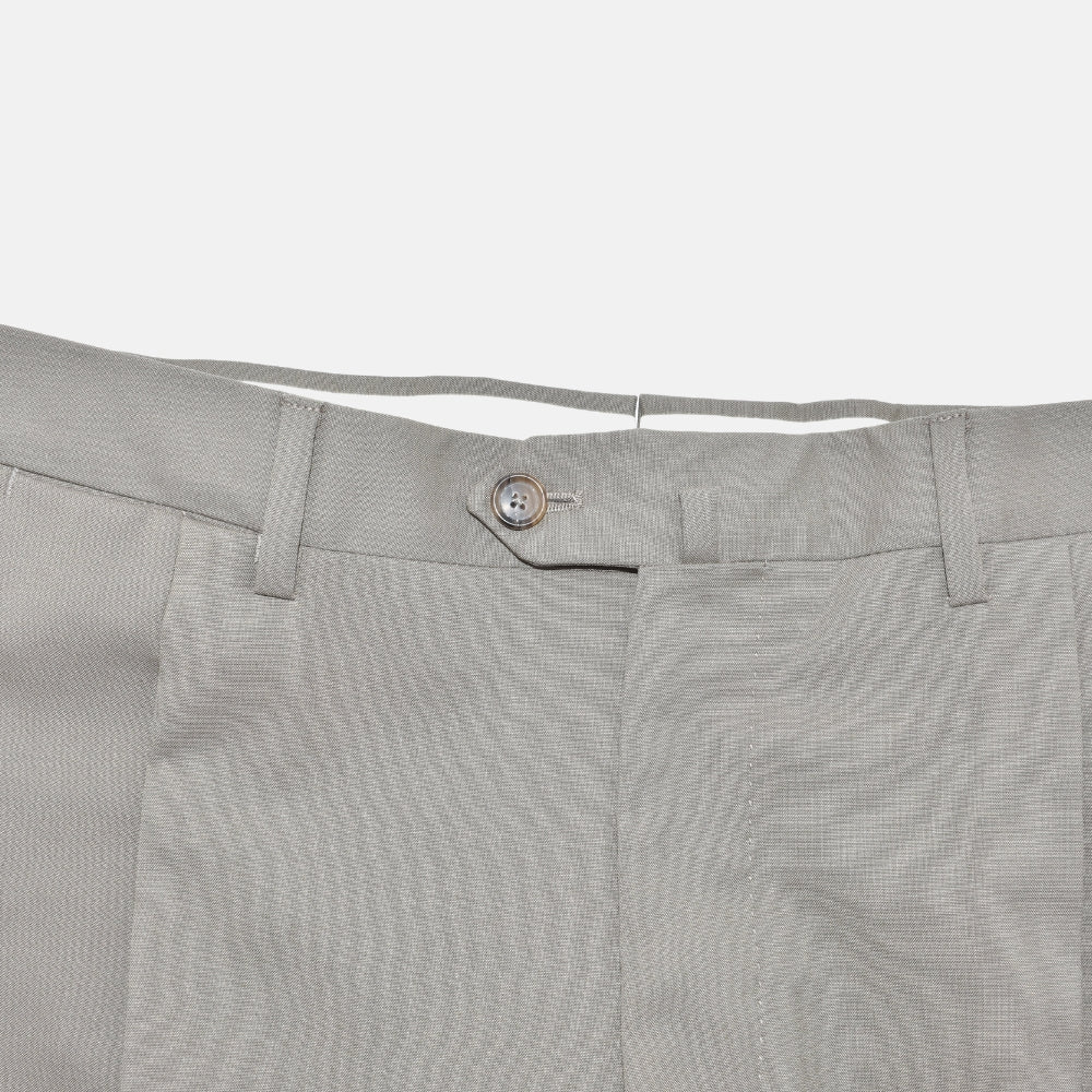 Light Olive Suit made of Virgin Wool (EU 54)