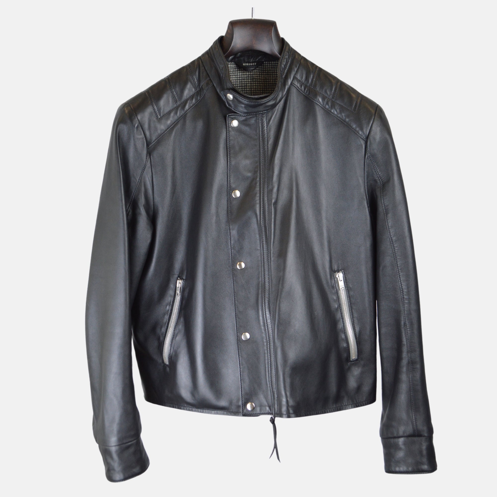 Black Jacket made of Leather (S)