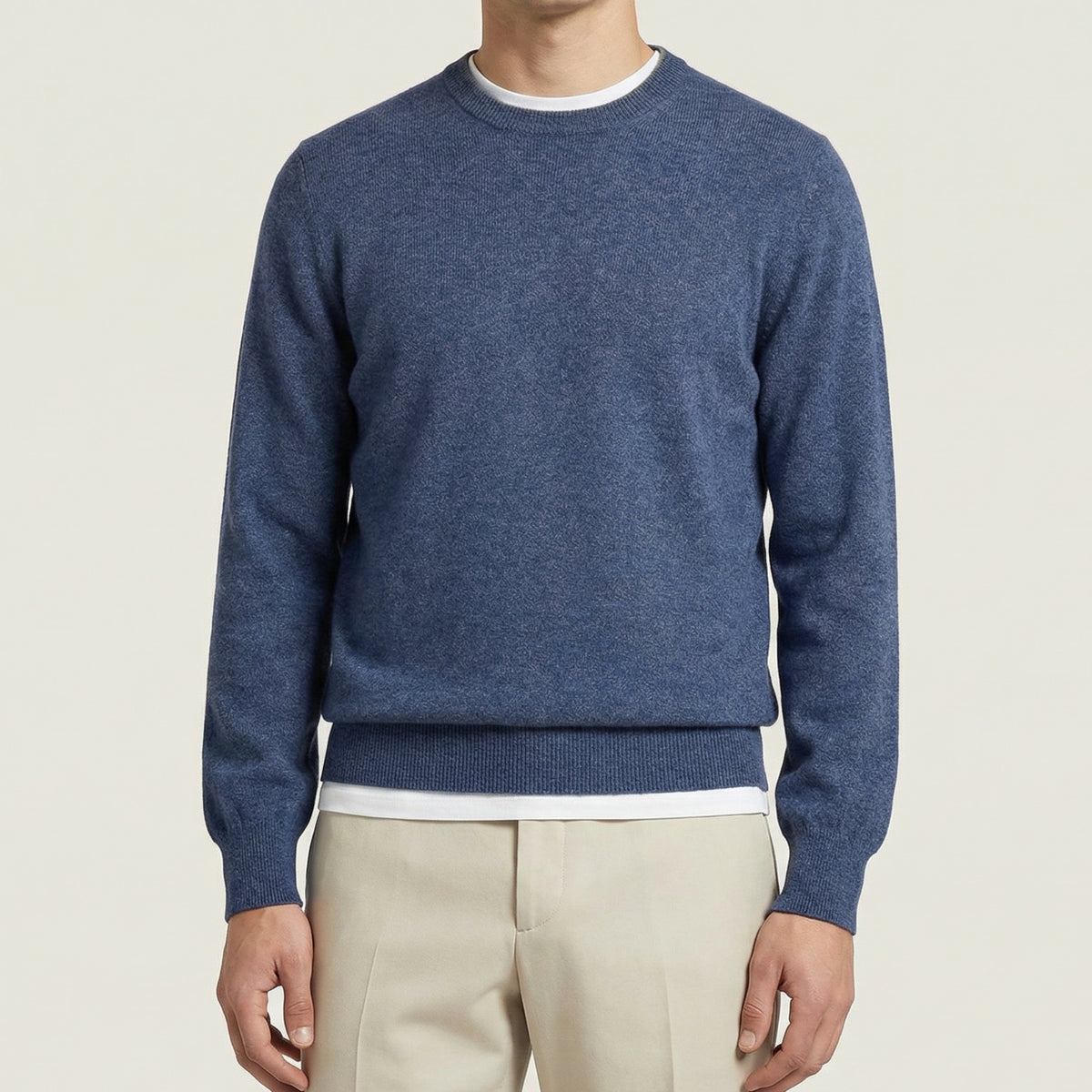 Blue Cashmere Sweater (EU 46)