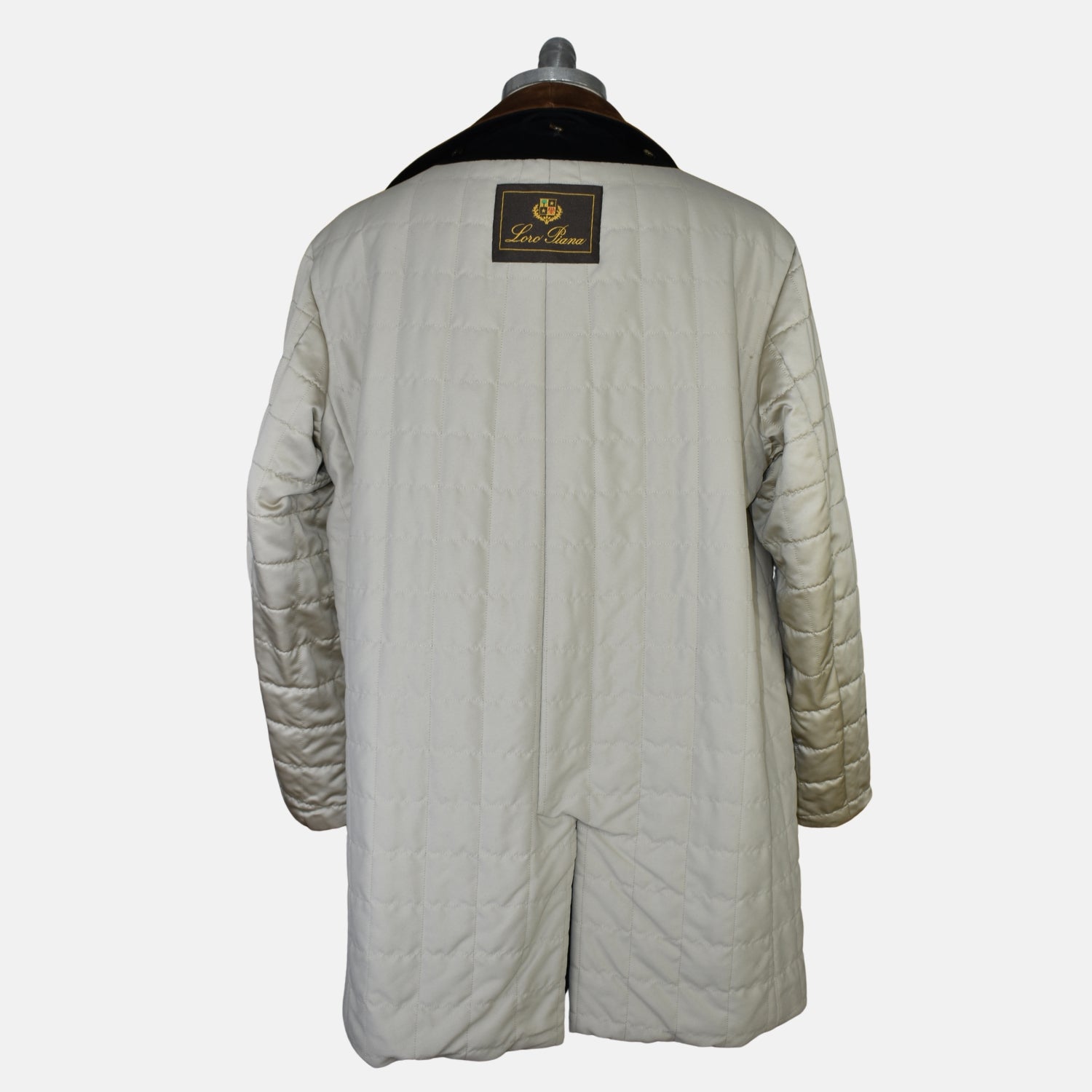 Black Beaver Lined "Storm System" Parka made of Cashmere (L)