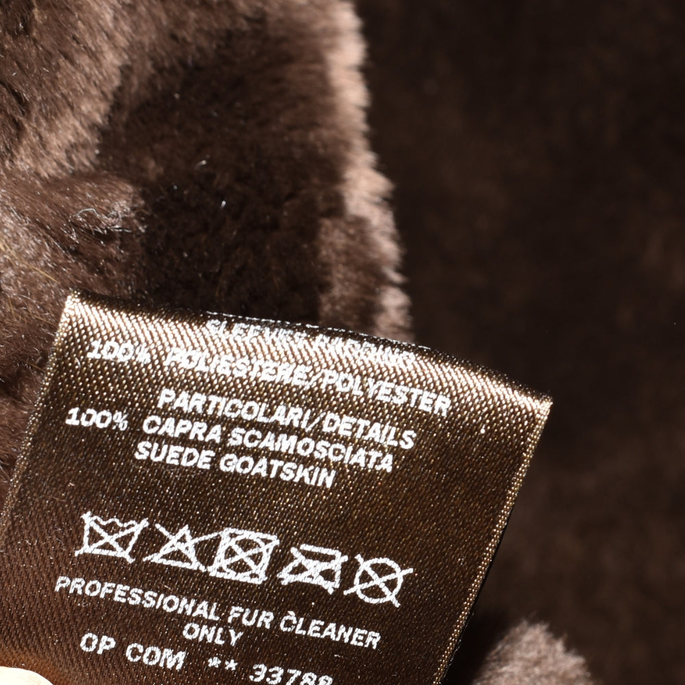 Blue Roadster Nutria Lined Cashmere Jacket (M)