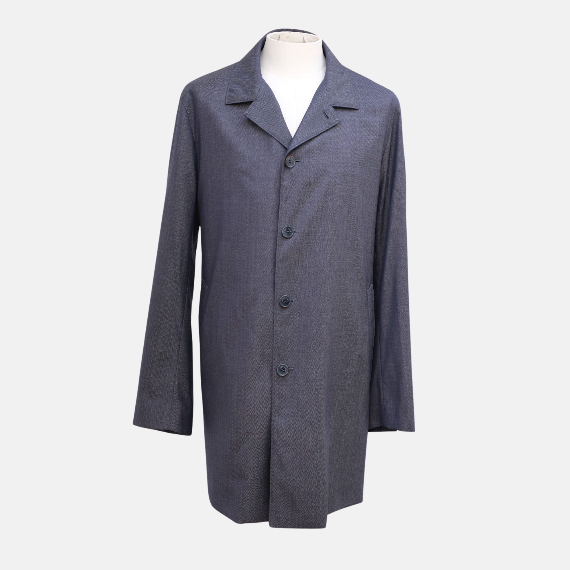 Blue Coat made of Virgin Wool (Gift of Kings) (XXL)