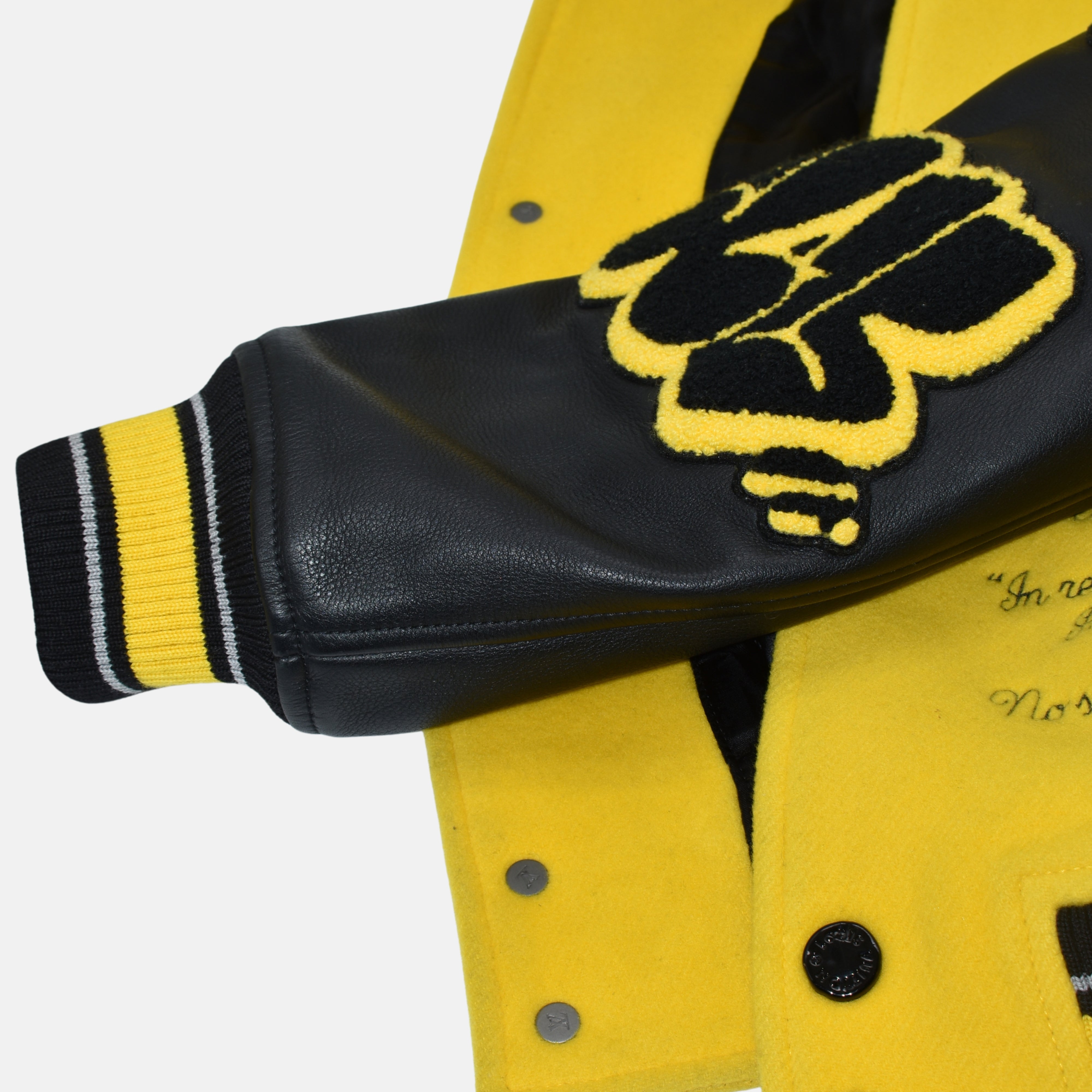 Black/Yellow Bomber Jacket SS22 (EU 52)