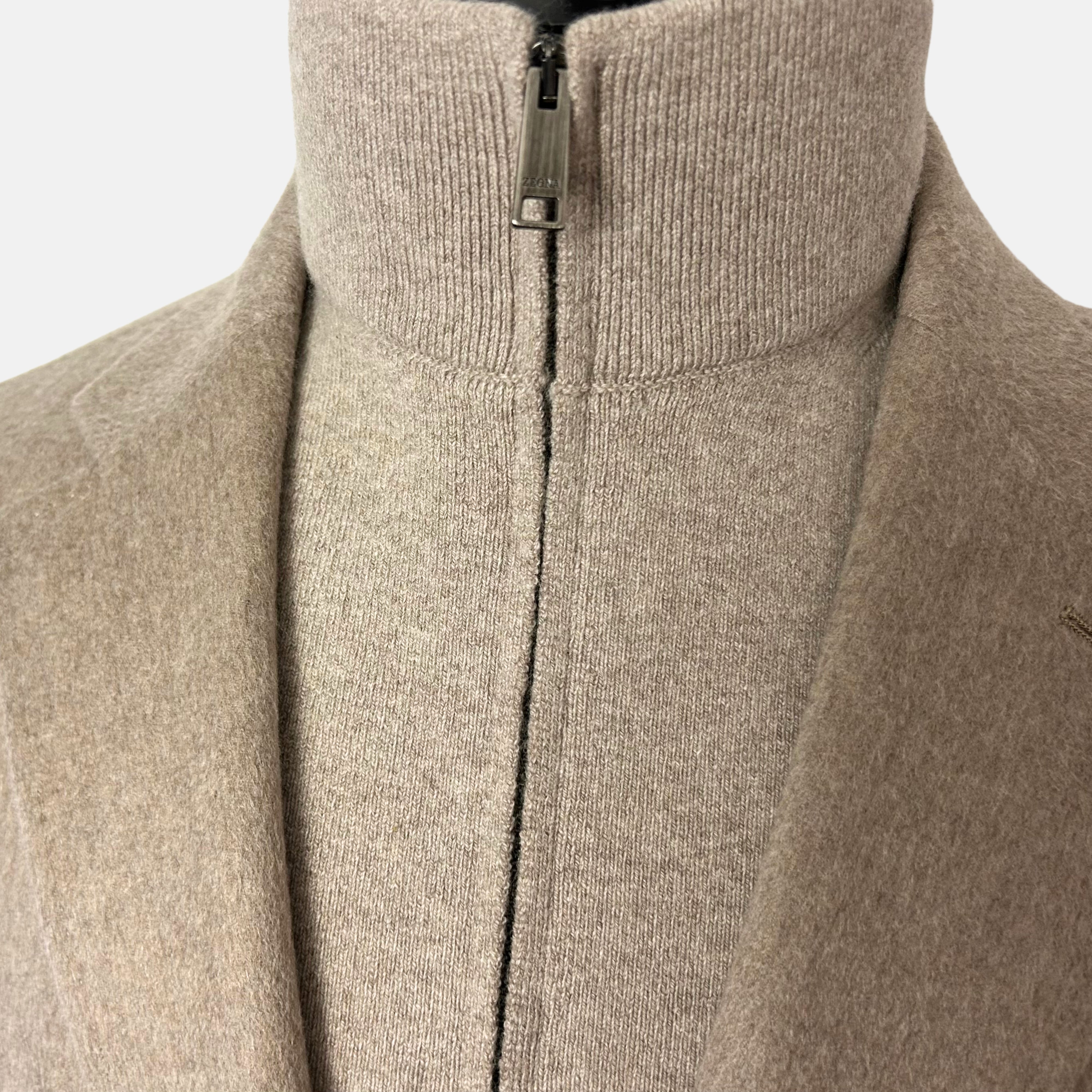 Sand Oasi Cashmere Jacket with Removable Vest (EU 52)