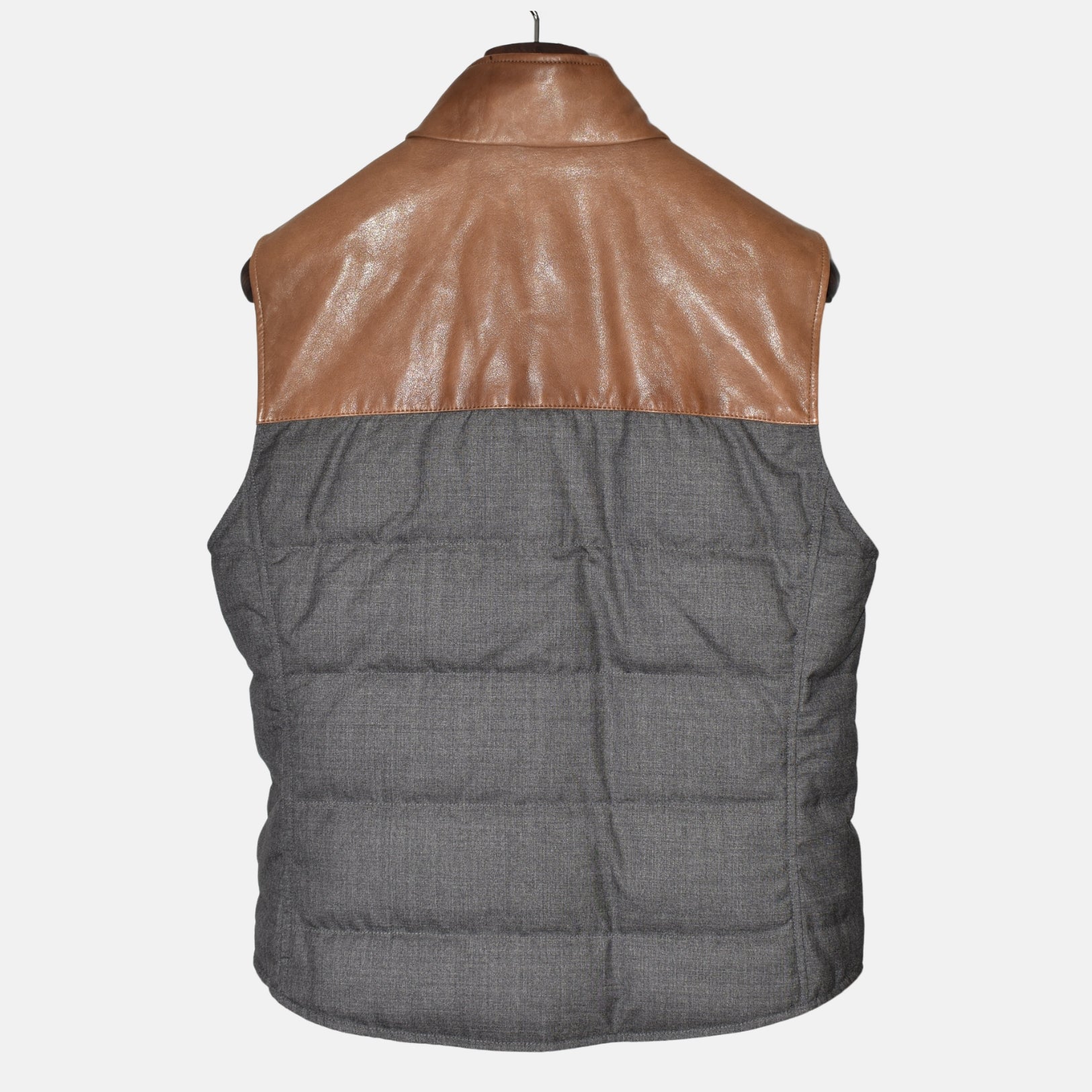 Multicoloured Vest made of Wool/Leather (M)