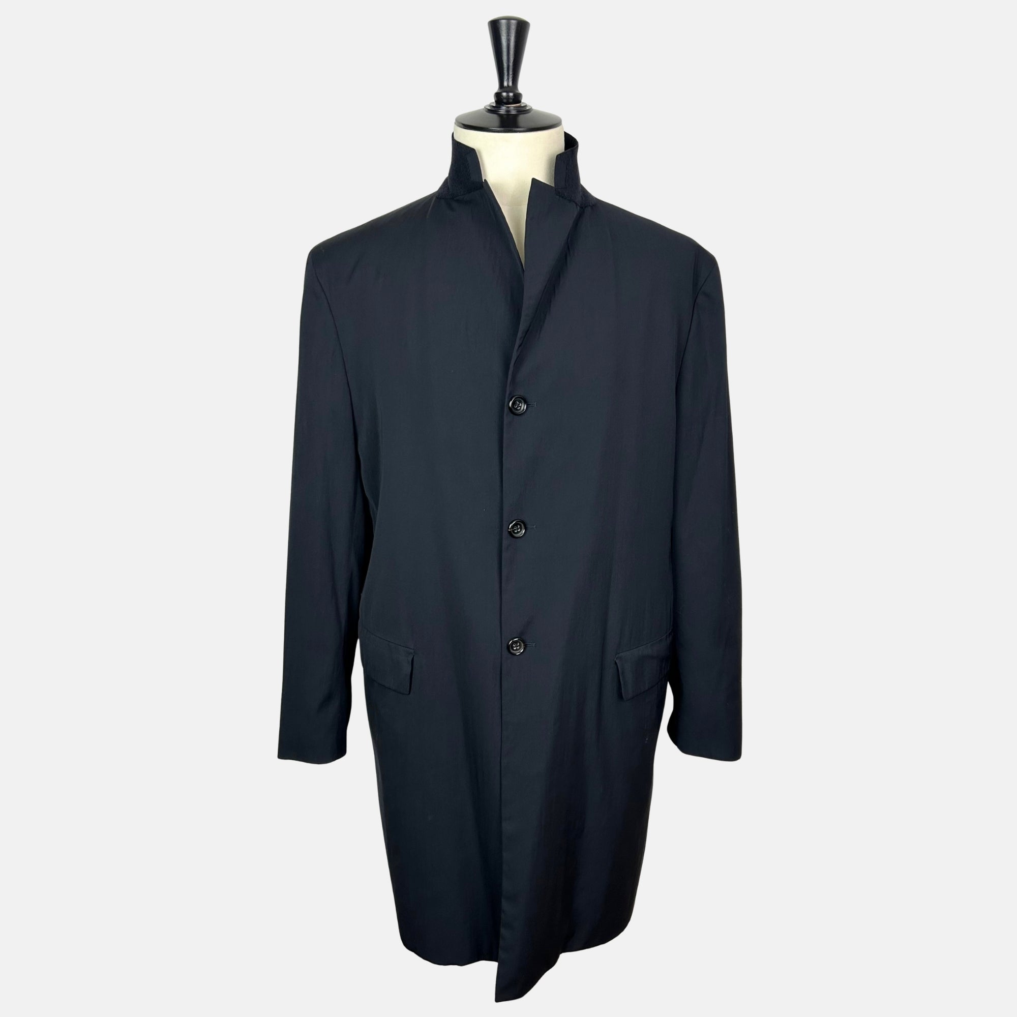 Navy Coat made of Virgin Wool/Polyamide (EU 52)