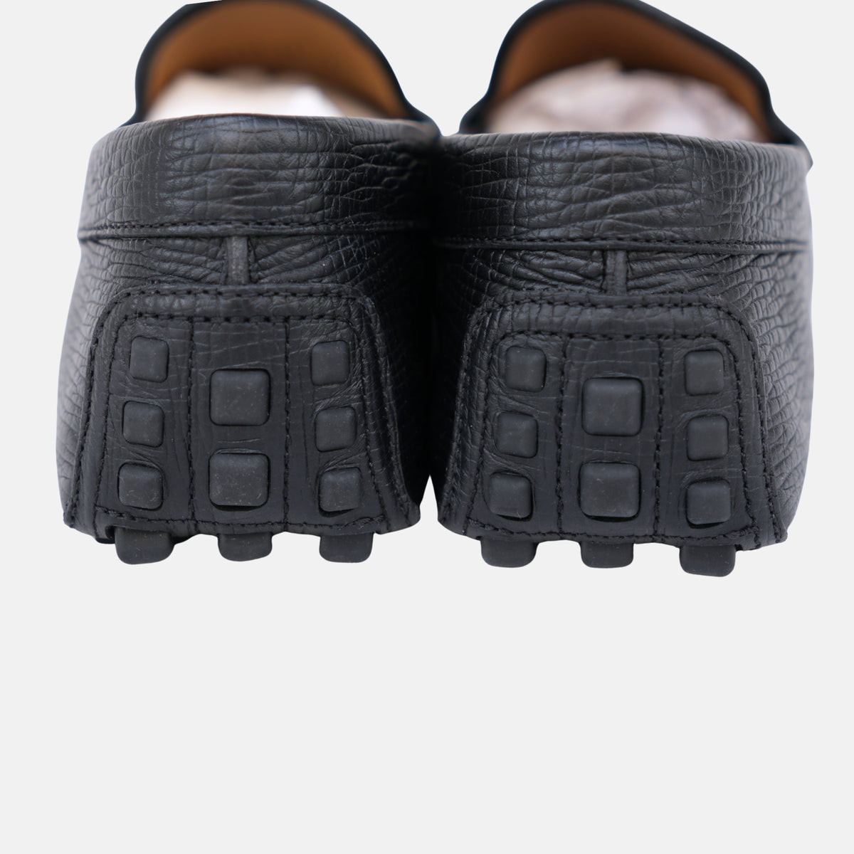 Black Loafers made of Leather (EU 44.5)