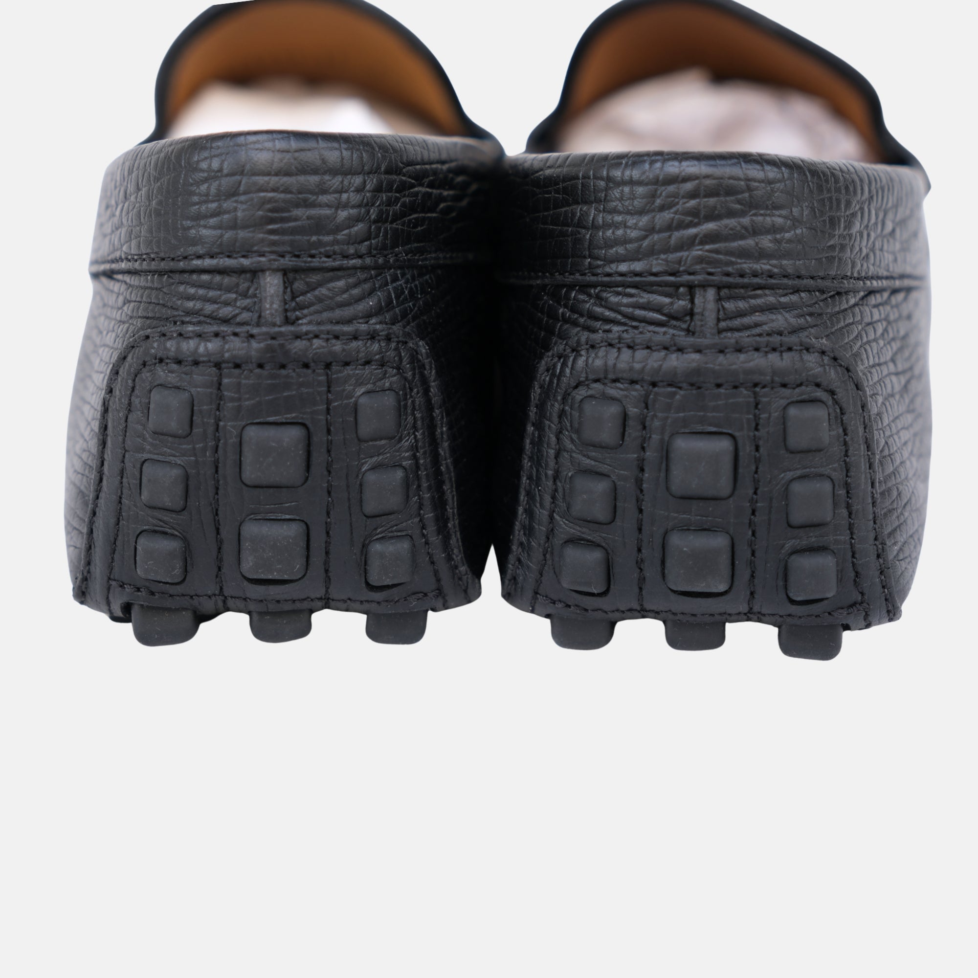Black Loafers made of Leather (EU 44.5)