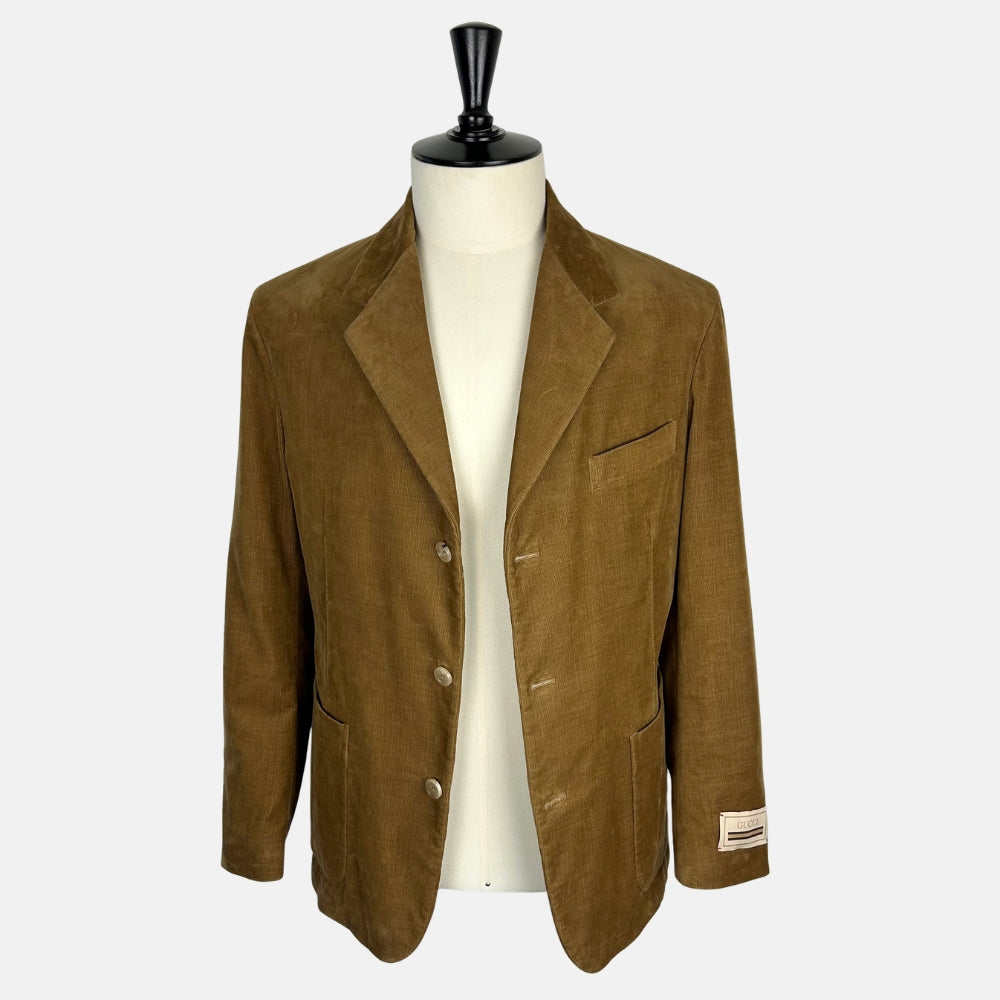 Brown Jacket made of Cotton (EU 48)