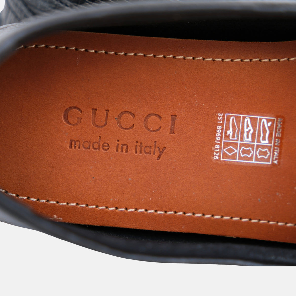Black Loafers made of Leather (EU 44.5)