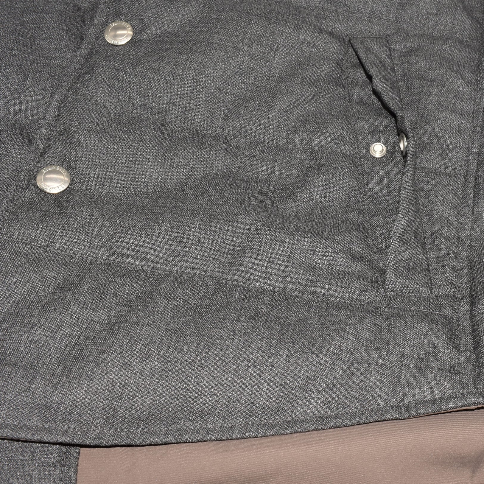 Multicoloured Vest made of Wool/Leather (M)